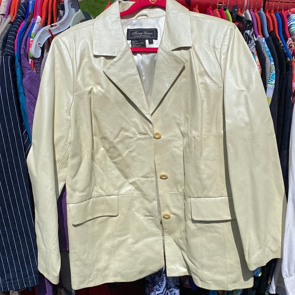 Terry Lewis genuine leather jacket 🧥